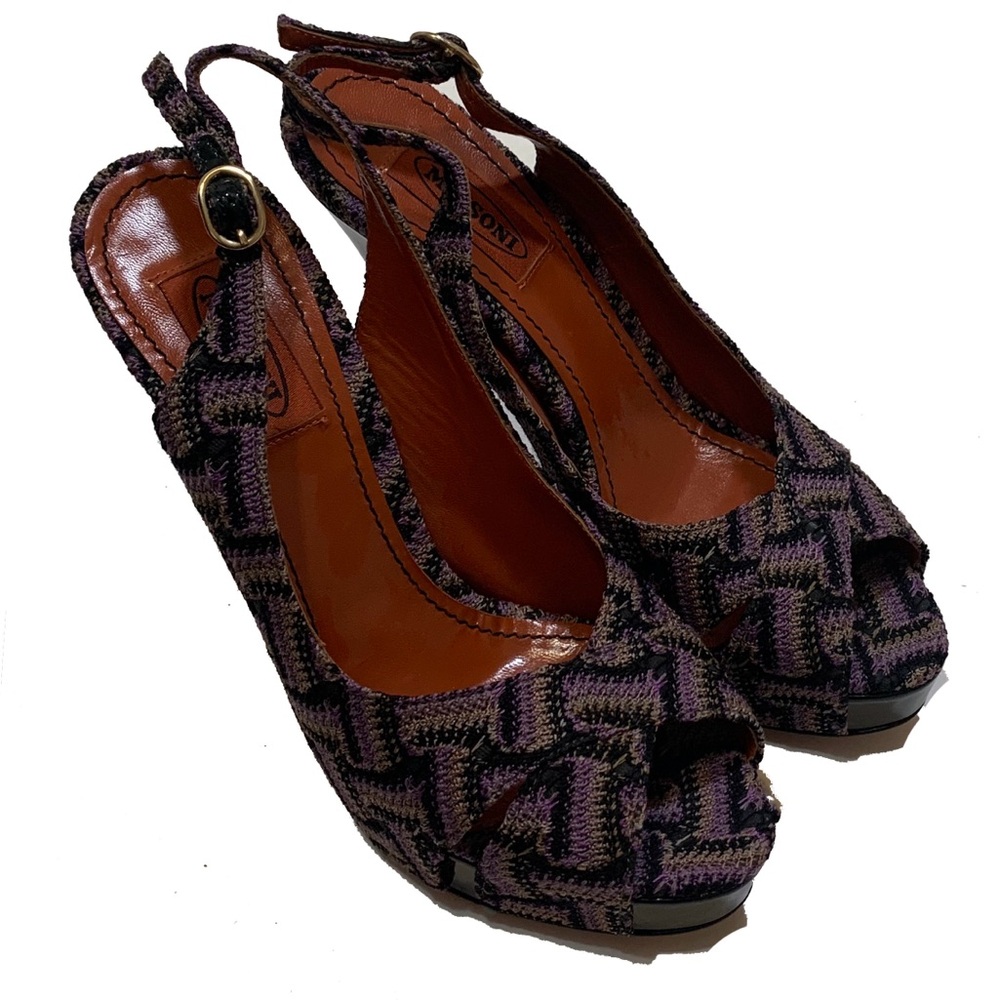 8 / missoni heels shoes